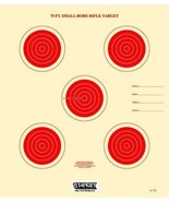 A-7/5 NRA Official 75 Foot Smallbore targets (red) (100) Tag board - £20.32 GBP