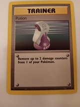 Pokemon 1999 Base Set Trainer Potion 94 / 102 NM Single Trading Card - £9.37 GBP