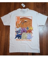 Naruto BIJU The Tailed Beasts Shippuden Collection White NWT Graphic Tee... - $509.78 MXN