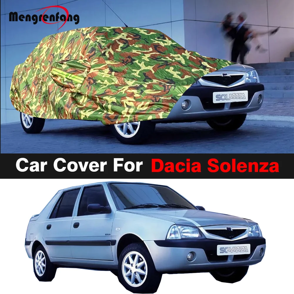 Camouflage Car Cover For Dacia Solenza Waterproof Sun UV Snow Rain Dust - £54.21 GBP+