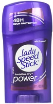 Lady Speed Stick Anti-Perspirant &amp; Deodorant, Invisible Dry, WILD FREESIA, 1.4 o - £40.15 GBP
