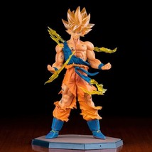 16cm Son Goku Super Saiyan Figure Collectible Figurines for Kids - without box - £11.49 GBP