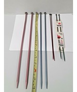 Knitting Needles 4 pair Assorted sizes Single Point Handmade - $8.60