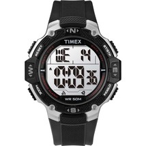 Timex DGTL 42mm Watch - Black Resin Strap - £33.03 GBP