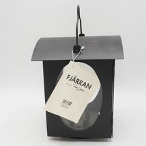 Fjärran Ikea Franz James Black Metal Candle Holder Hanging Lantern - £13.51 GBP