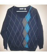 Chereskin HOMBRE Rombos Jersey Talla L - Nuevo - $677.02 MXN