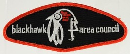 Vintage BSA Boy Scout Scouting Council Patch BLACKHAWK Area Rockford IL - £7.59 GBP