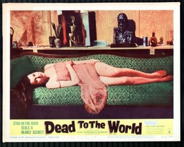 Dead to the World 11&quot;x14&quot; Lobby Card #1 Jana Pearce Crime - £38.76 GBP