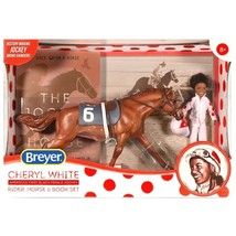 Breyer Cheryl White Rider Horse Book Set New in Box 6236 image 6