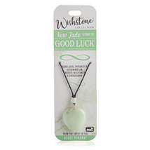 Wishstone Collection New Jade Heart Pendant - £15.53 GBP
