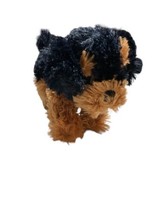 Kellytoy Plush Stuffed Animal Yorkie?  Black Tan Puppy  - $13.37