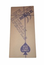 Ace Cabs Elkhart, Indiana “We Deliver More Than People” 1960’s-1970’s Br... - $172.85 MXN