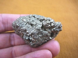 (R-502) Pyrite Huanzala Mine mineral Fool&#39;s Gold Iron sulfide rock specimen - £11.16 GBP