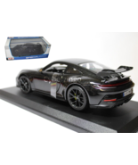 Maisto 1:18 2022 Porsche 911 GT3 Black Diecast Model Car 31458 NEW IN BOX - £36.33 GBP