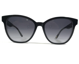 Juicy Couture Sonnenbrille Ju 603/S 8079o Schwarz Klar Cat Eye W / Lila Gläser - $44.54