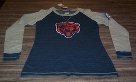 Women's Teen Chicago Bears Nfl Football Crew Sweatshirt Small New w/ Tag - $34.65