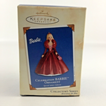 Hallmark Keepsake Christmas Ornament Celebration Barbie 2002 Edition Vintage - £15.73 GBP