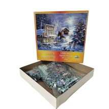 SunsOut Country Shopping 1000 Piece Holiday Jigsaw Puzzle Country Store ... - $14.86