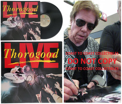 George Thorogood Signed Thorogood Live Album COA Proof Autographed Vinyl... - $296.99