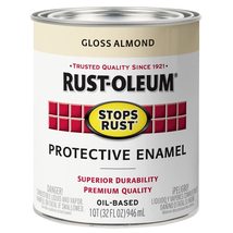 Rust-Oleum Stops Rust Gloss Almond Oil-Based Industrial Enamel Paint Qua... - £43.46 GBP