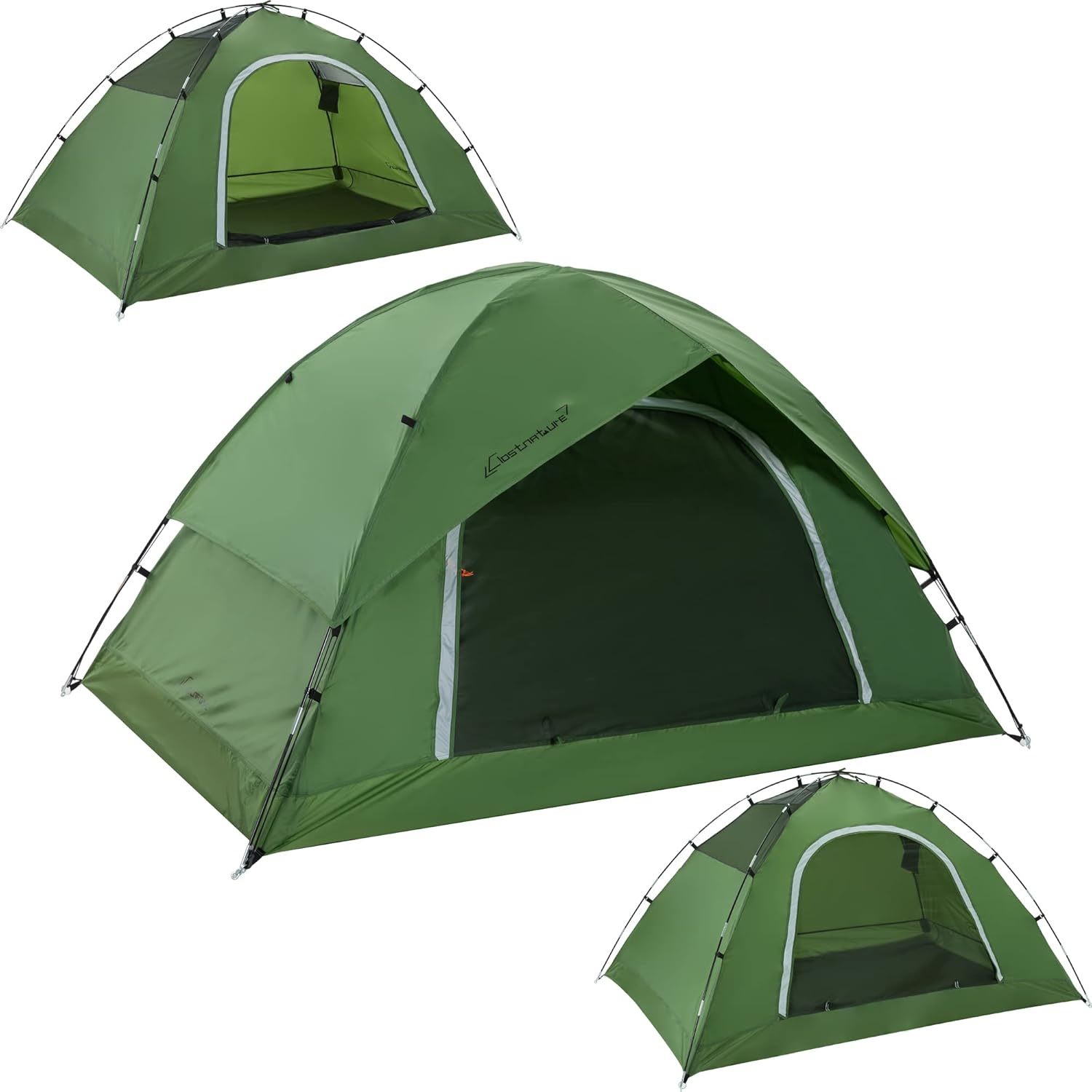 Vela Camping Tent For 2 Person, 4 Person, 6 Person - Waterproof Two Pers... - $47.98
