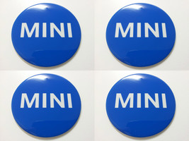 Mini 18 - Set of 4 Metal Stickers for Wheel Center Caps Logo Badges Rims  - £19.90 GBP+