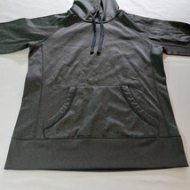 Reebok RN#104141 Men's Hoodie Gray Long Sleeve Drawstring Pullover Sweatshirt M image 8