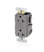 Leviton MGFN2-GY Lev-Lok Modular Wiring Device 20A-125V Extra-Heavy Duty... - $40.99