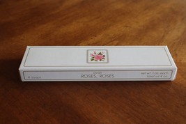 VTG 1983 Avon ROSES, ROSES Fragranced Box Soaps 4 Bars 1 oz ea Flower Fl... - $10.00