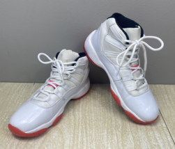 RARE Nike Air Jordan Retro Cherry Bottom Size 5.5  378037-007 White - $140.25