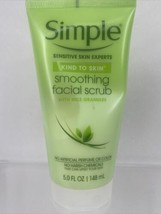 Simple Facial Scrub Smoothing  Vitamin E B5 Gently Exfoliates DISCONTINUED 5oz - £29.39 GBP