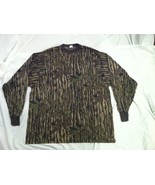 REAL TREE LONG SLEEVE LIGHT WEIGHT PULLOVER SWEATER SHIRT SWEATER XXXLARGE - $31.77 CAD
