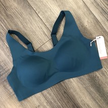 Ambrielle Teal Comfort No Show Scoop Neck Lounge Bra NEW Size Large - £15.18 GBP