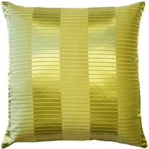 Pinctada Pearl Lime Green Throw Pillow 19x19, Complete with Pillow Insert - £33.26 GBP