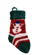 Mini Snowman Christmas/Winter Stocking 4Inch Knit - $18.73 CAD