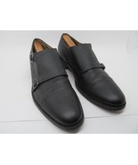 Cole Haan Grand O&#39;s C12852 Mens Black Leather Monk Strap Cap Toe Shoes U... - $39.00