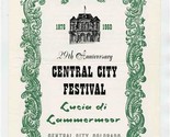 Central City Festival 1960 Colorado Brochure &amp; Program Lucia di Lammermoor  - $27.72