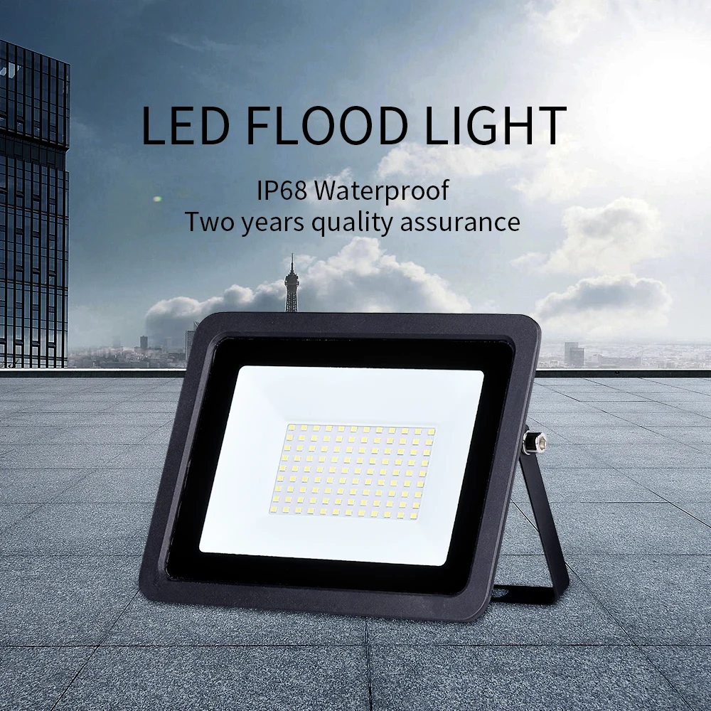 LED Flood Light 10W 20W 30W 50W 100W AC220V IP68 Waterproof Projector Lighting O - £121.17 GBP