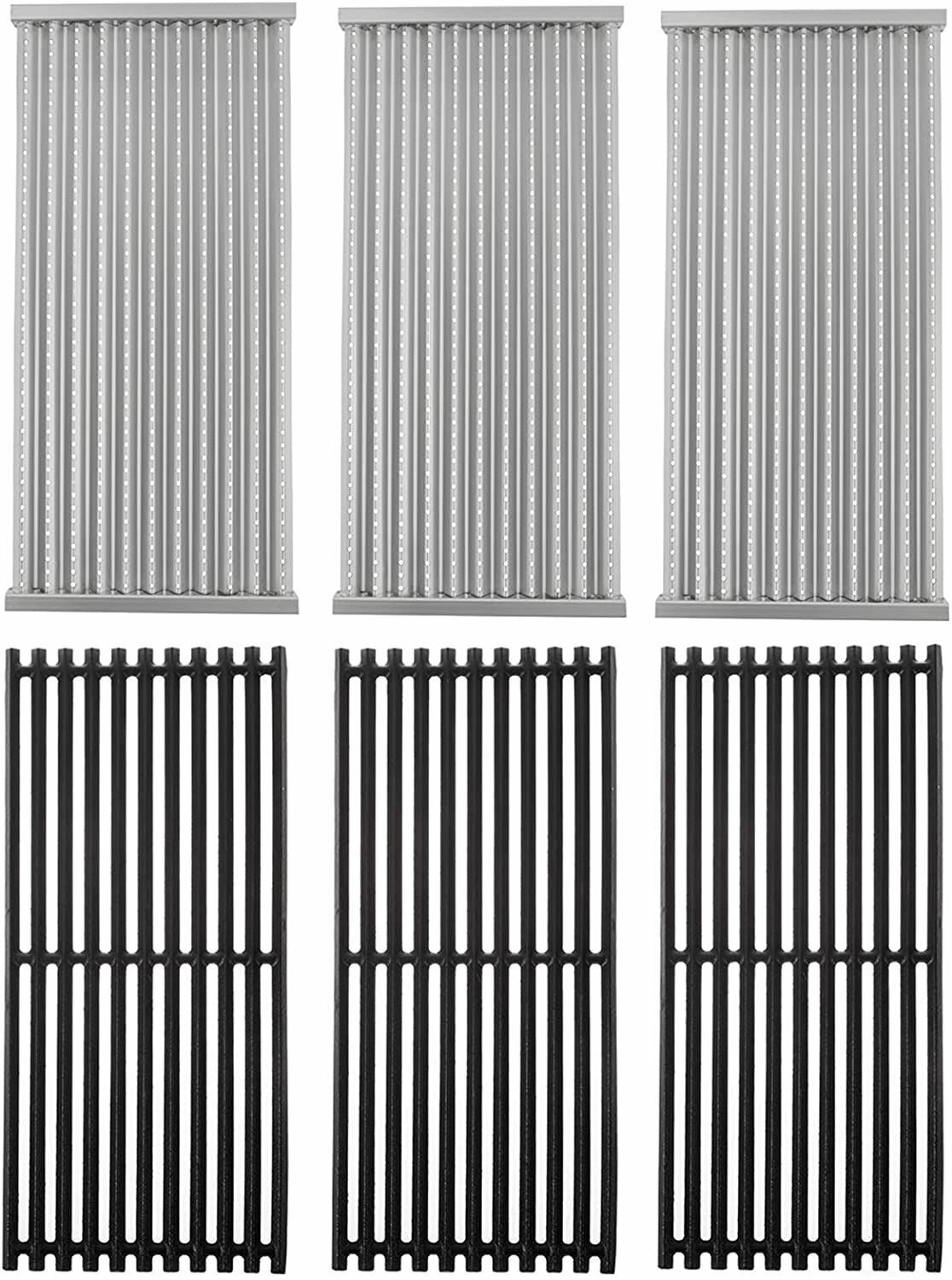 B08Cast Iron Grill Grate And SS Emitter Plates for Charbroil Commercial ... - $190.03