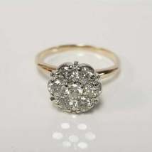 2 Ct Round Cut Diamond Women&#39;s Wedding Engagement Ring 14k Yellow Gold Finish - £71.93 GBP