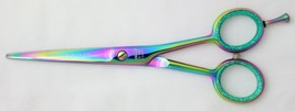 6&#39;&#39; Professional Hair Cutting Scissors Titanium Salon Barber Shears - £10.30 GBP