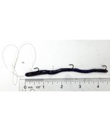 Freshwater Artificial Fishing Worm 4-1/2 Inch Prerigged Dark Purple Pack... - $176.60 MXN
