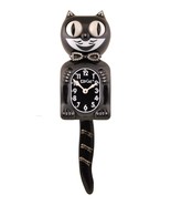 Limited Edition Leopard Tail/Bow Kit-Cat Klock Swarovski Jeweled Clock - €137,74 EUR