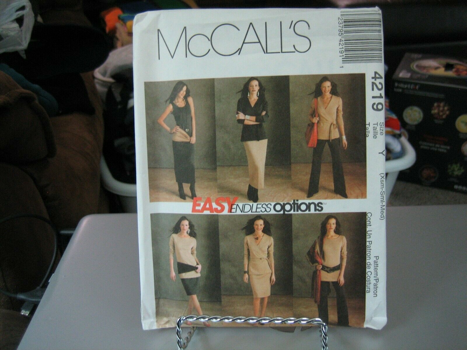 McCall's 4219 Top, Tunic, Dress, Pants, Skirt & Tube Pattern - Sz XS/S/M (4-14) - $9.78