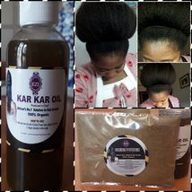 Chebe Powder and karkar oil for faster hair growth.  100% natural - £22.67 GBP