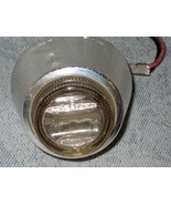 1962 Ford Galaxy Reverse Backup Light Clear Center Chrome Assemble SAER ... - $44.55