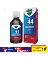 VICKS FORMULA 44 Cough Syrup Fast Relief Chest Congestion Phlegm &amp; Sore ... - £19.34 GBP