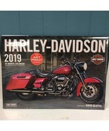 2019 CALENDAR MOTORBOOKS HARLEY-DAVIDSON MOTORCYCLES man-cave 17x20 art ... - £19.86 GBP