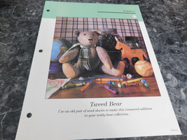 Tweed Bear Keepsakes 1 - $2.99