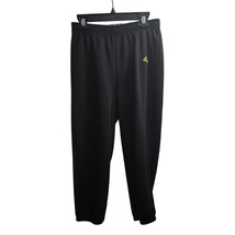 Adidas Kids Athletic Baseball Black Joggers Casual Sport Training Pants - $16.82